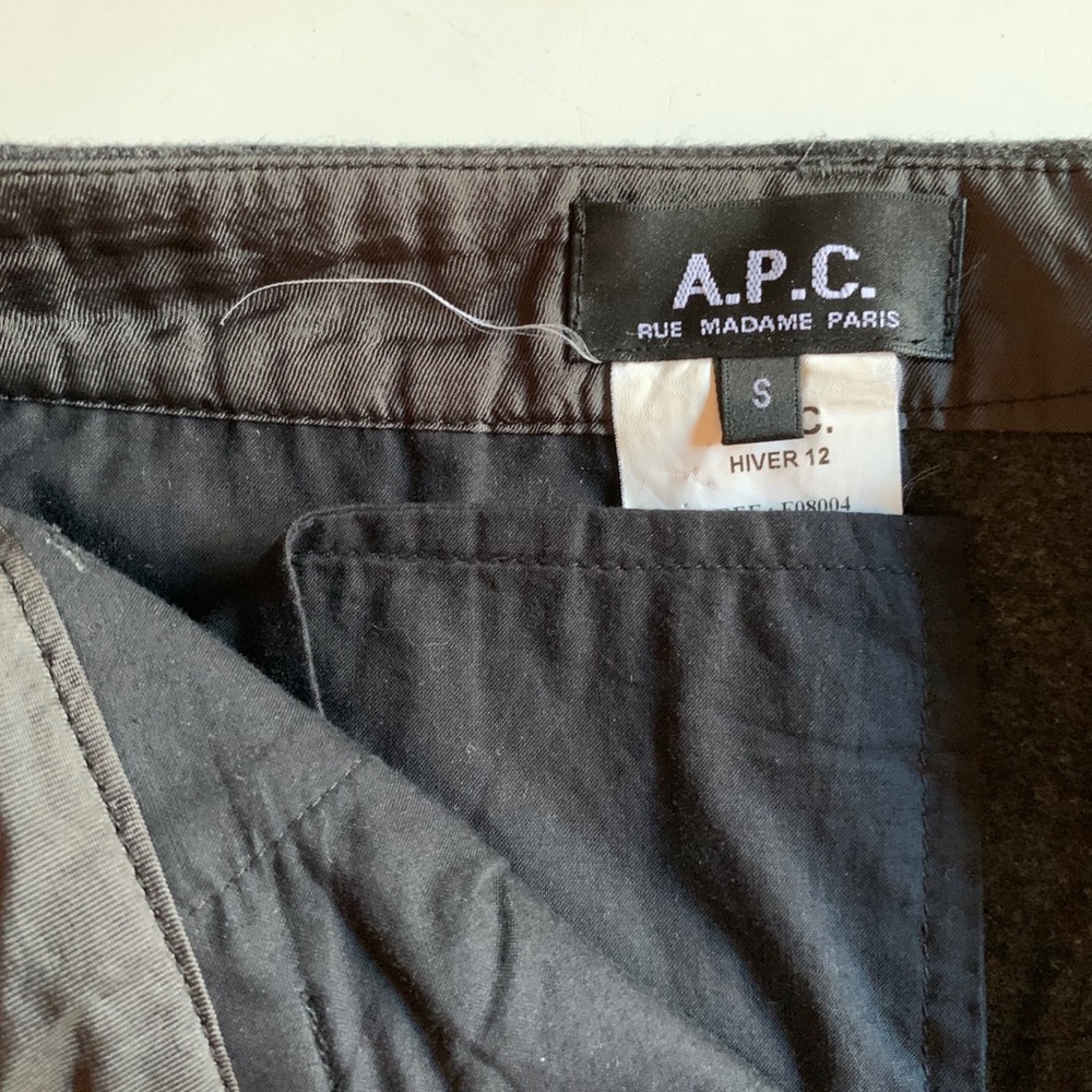 Apc gray wool pants - Picture 2 of 5